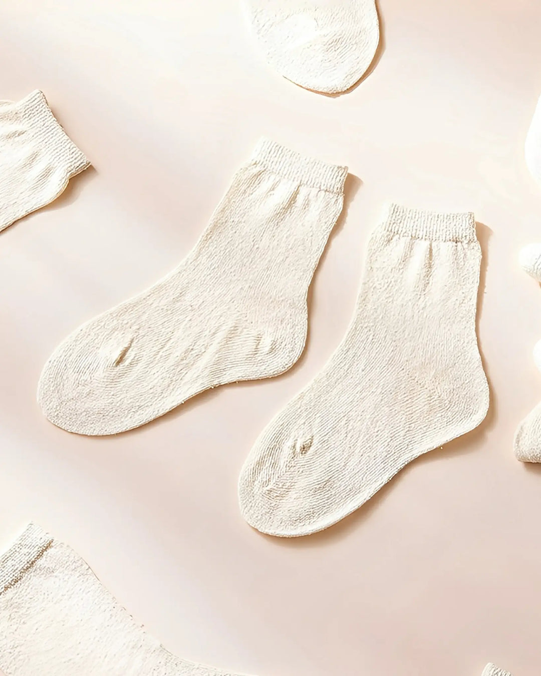100% Mulberry Silk Baby & Kids Socks – 3 Pcs,Soft Protection