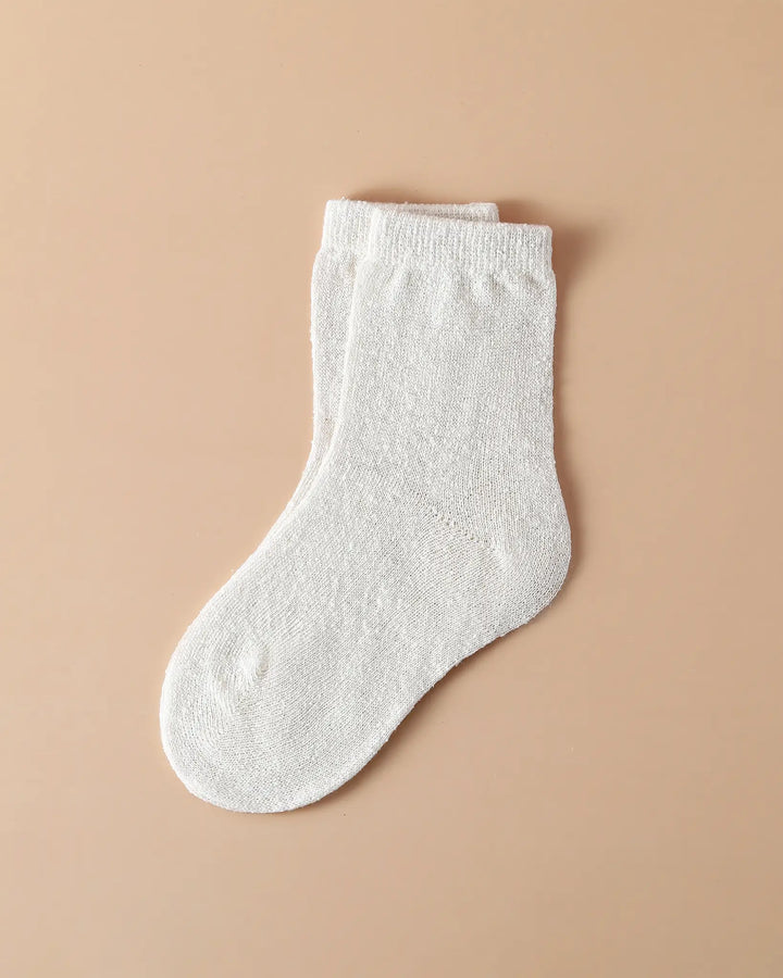 Pure Mulberry Silk Baby Socks – 3 Pairs