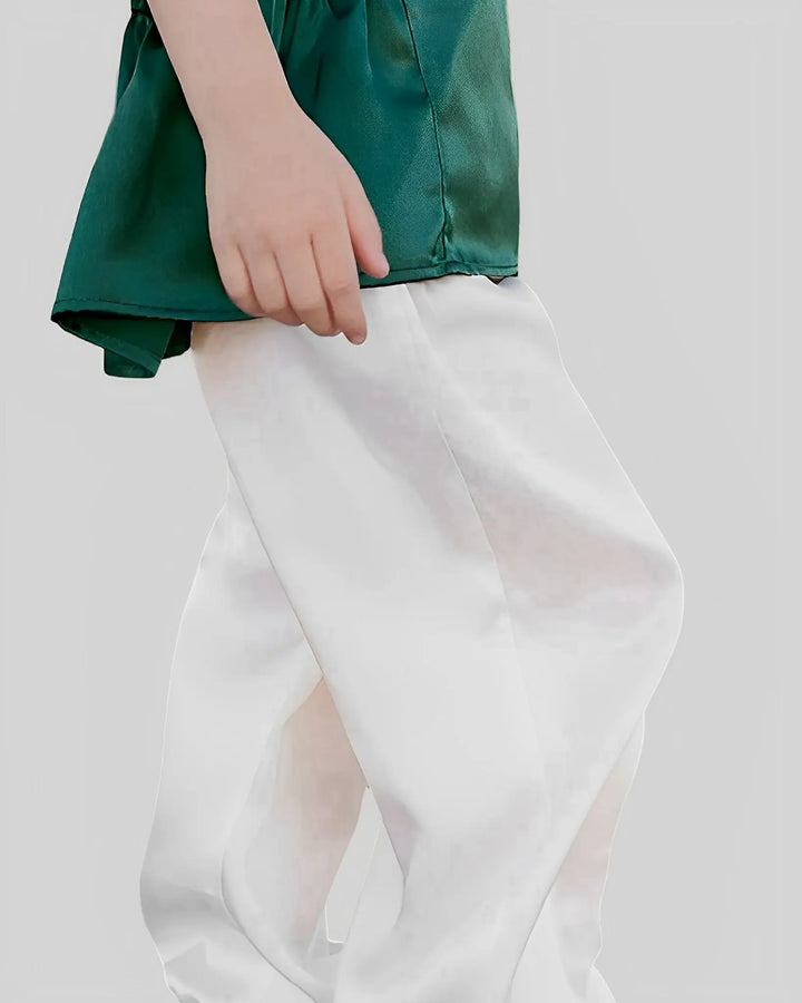 Children's 100% Silk Harem Pants