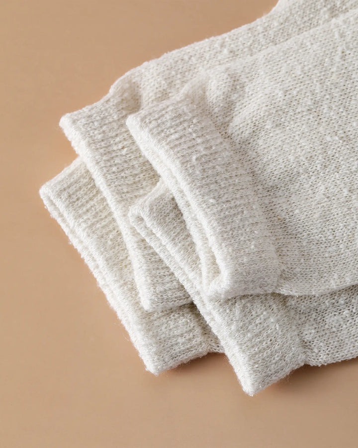 Pure Mulberry Silk Baby Socks – 3 Pairs