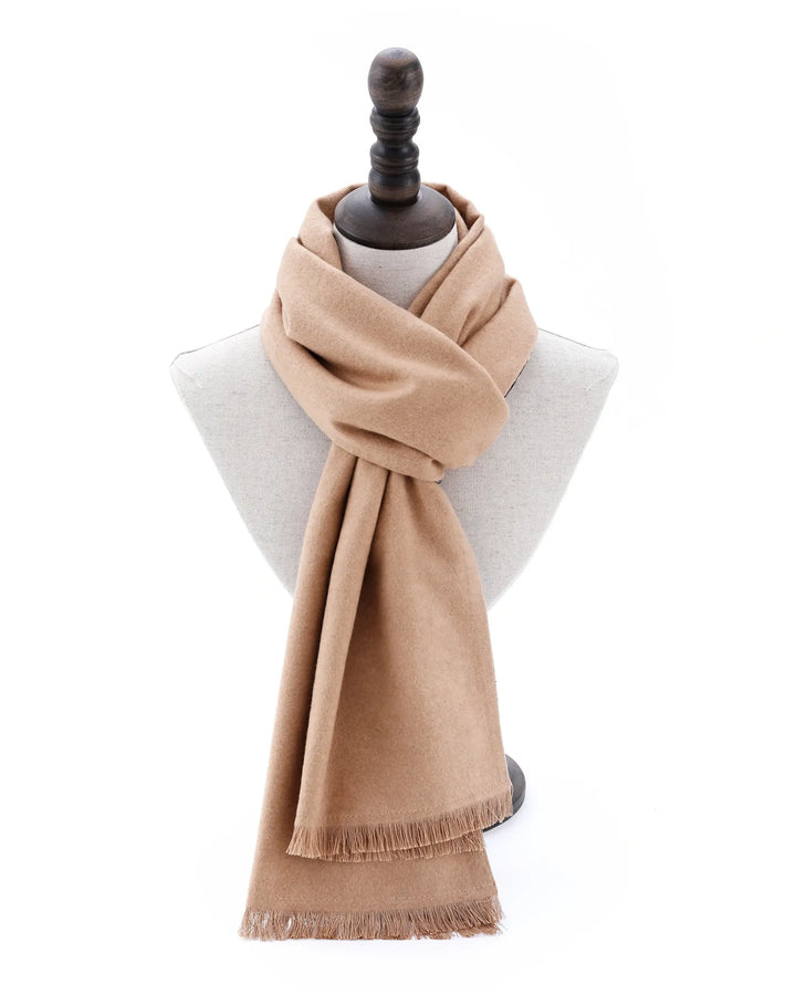 Luxury champagne brushed mulberry silk fabric with soft fuzzy texture and lightweight warmth.#color_antique-gold