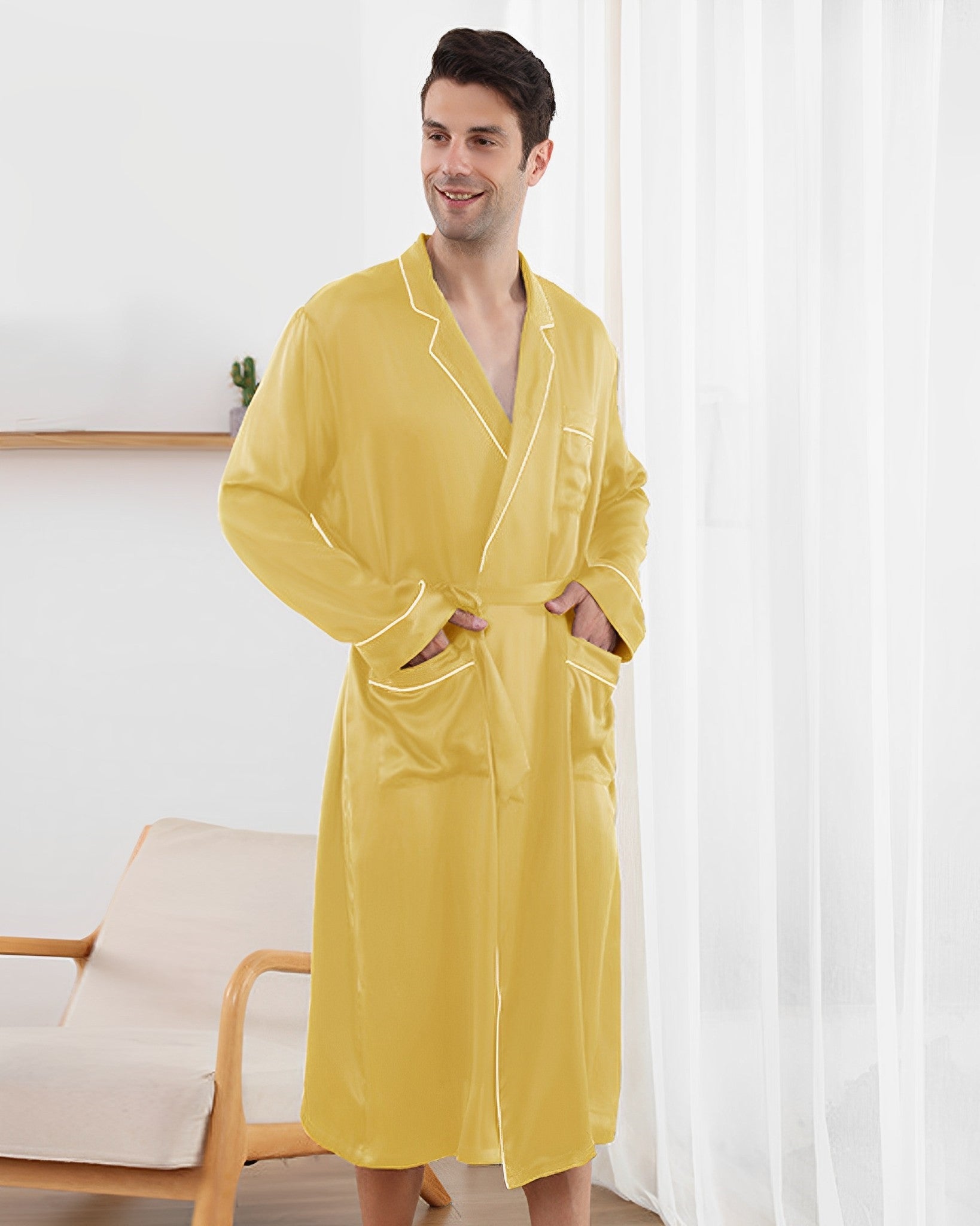 Cheap silk robes near me on sale