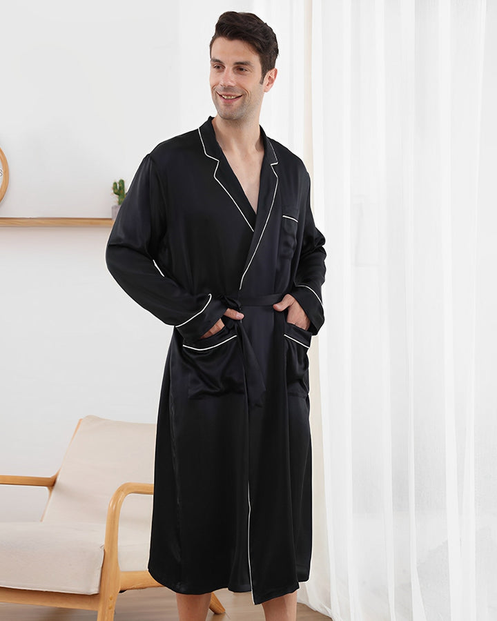 22 Momme Luxury Silk Bath Robes - SusanSilk